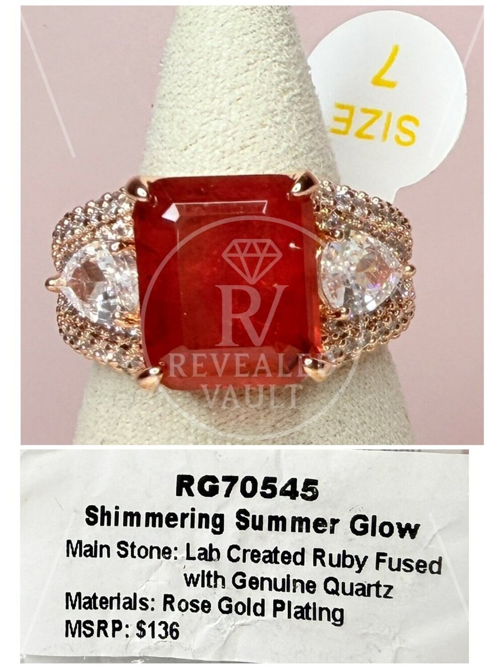Shimmering Summer Glow - Size 7 - July Birthday 2025